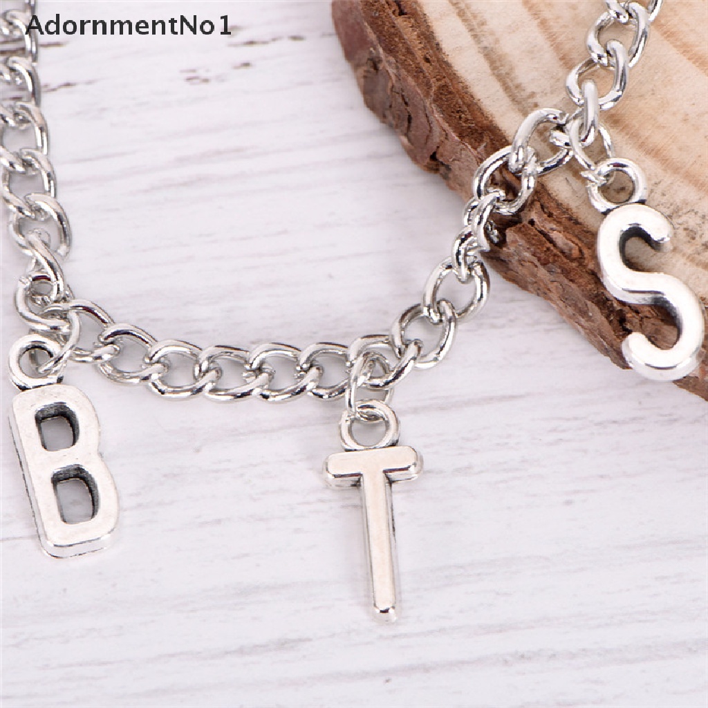 (AdornmentNo1) Gelang Bangle Desain Kpop BTS Bangtan Boys ARMY