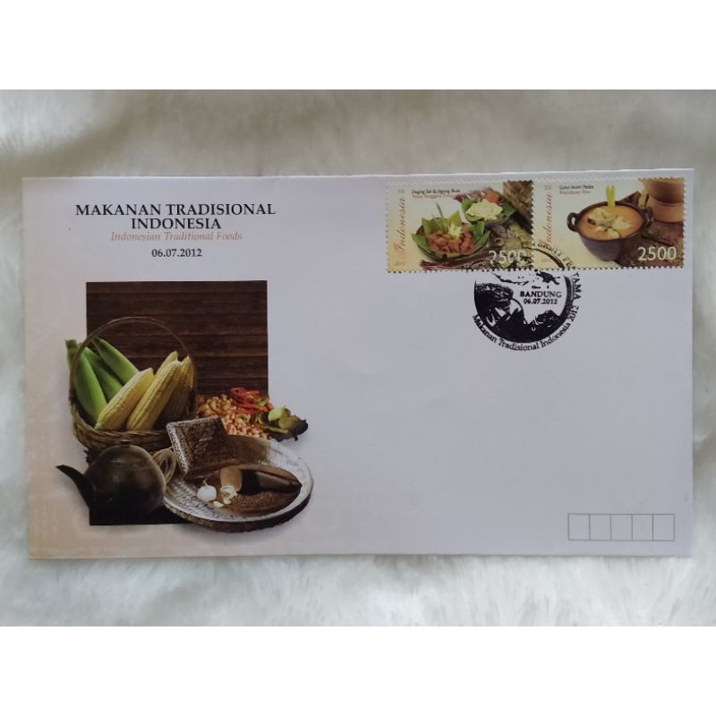 

FDC/SHP Perangko Makanan Tradisional Indonesia
