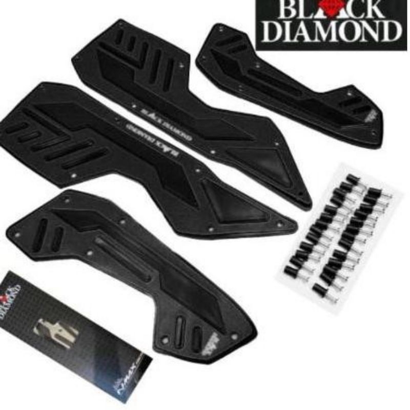 [ black diamond ] bordesh nmax new 2020 bordes injakan nmax new black diamond