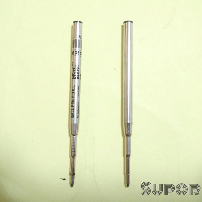 Refill Ballpoint Montblanc Isi Pen Polos Pena Ballpen Tinta Hitam