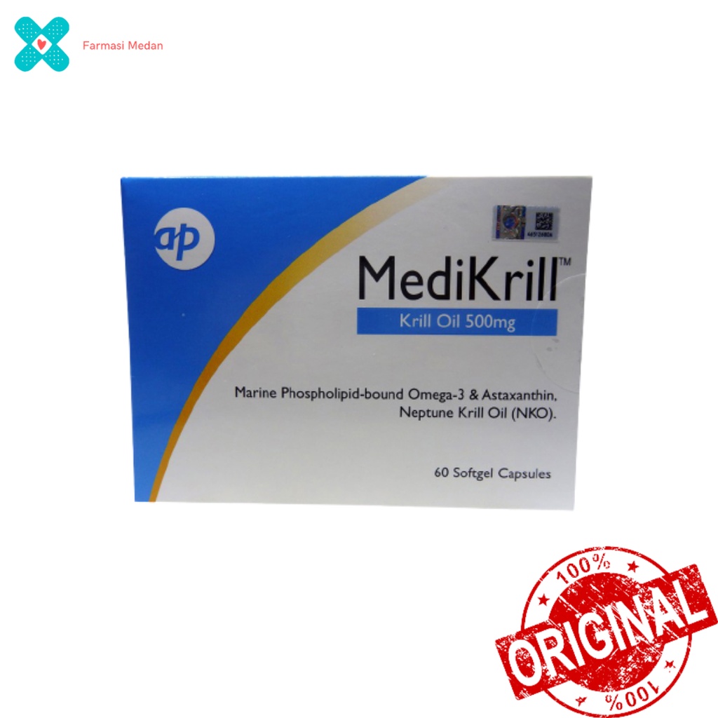 Medikrill Krill Oil 500 mg