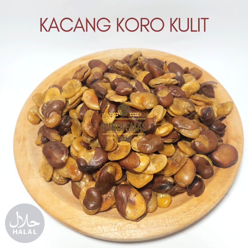 Kacang Koro Kulit Rasa Asin Gurih Berat Bersih 250 Gram