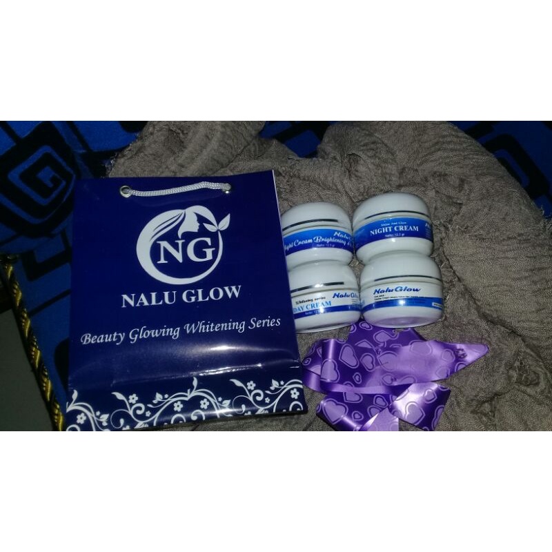 NALU GLOW day cream & night cream ecer