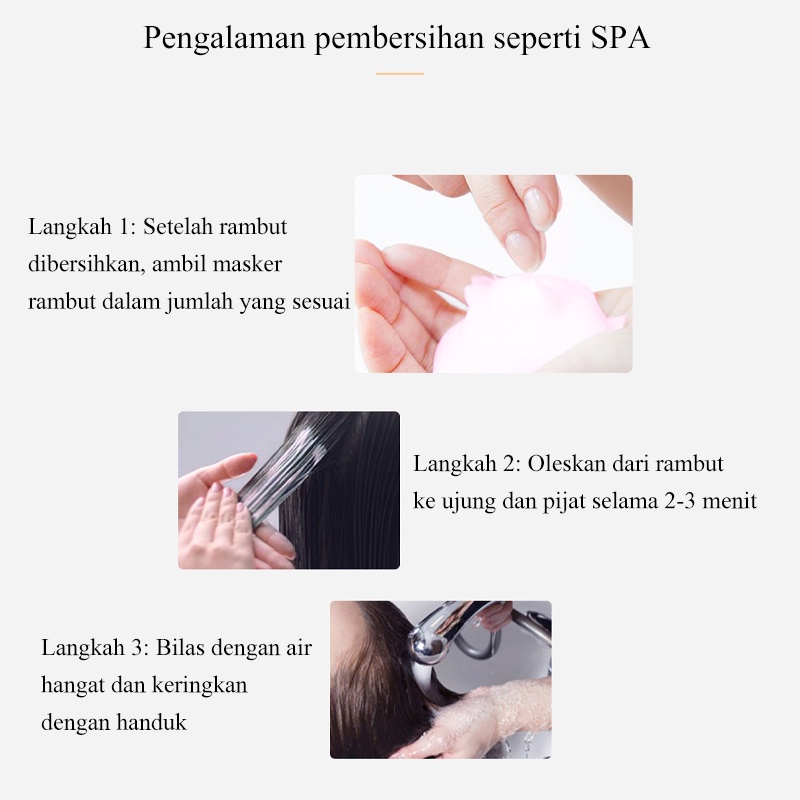 conditioner 250g hair mask/masker rambut keratin/Perbaikan/Kering/Rusak/Kualitas Rambut/Akar Rambut Bergizi/Melembutkan Rambut/Perawatan Rambut