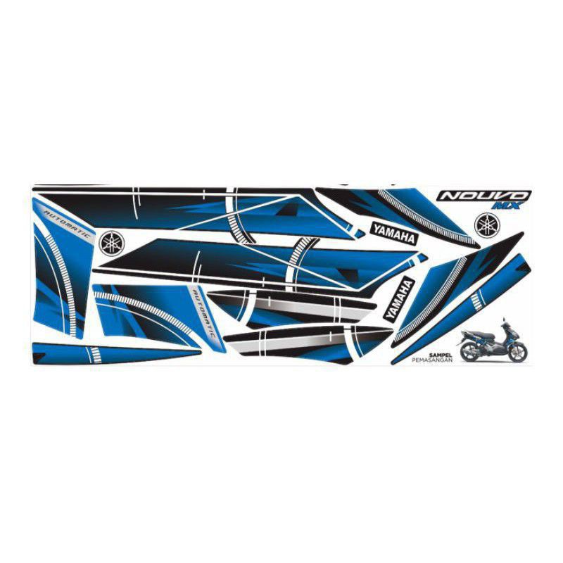 striping Nouvo / stiker motor Nouvo / striping motor nouvo