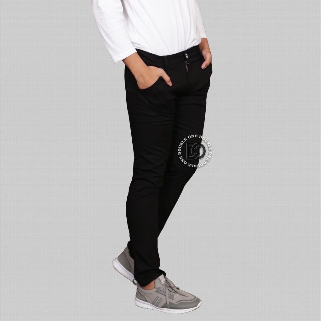 CELANA CHINOS PANJANG PRIA - CELANA CHINO PRIA KATUN STRETCH - CHINOS PANJANG COWOK SLIMFIT ORIGINAL FIFTEEN DENIM