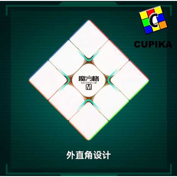 Rubik 3x3 QiYi V3M dengan Magnetic Thunderclap V3 terbaik termurah