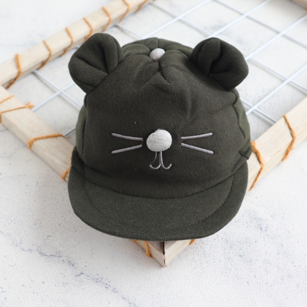 Topi Anak Bayi Baseball Kucing Topi Bayi Lucu Karakter Kucing Baby Hat