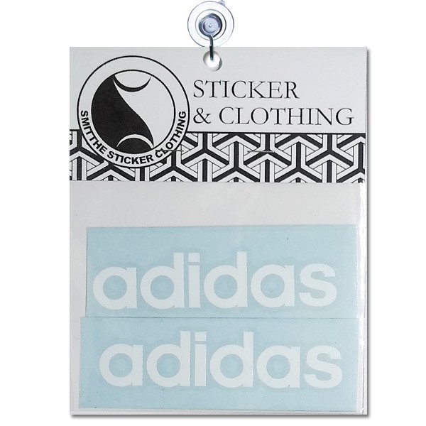 Stiker Adidas Font Logo Cutting Sticker untuk aksesoris Motor Mobil