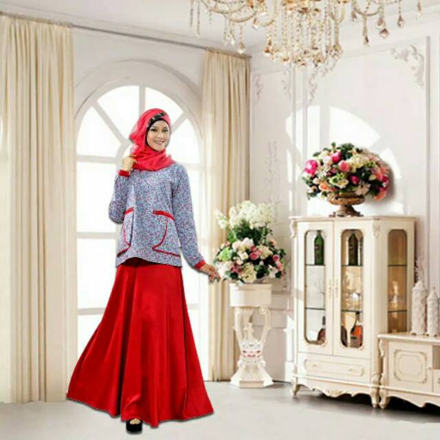 ETHICA IMARI 14/setelan ethica/setelan murah/setelan adem/setelan syari/setelan katun