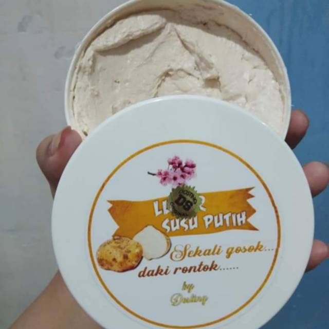 Lulur susu putih