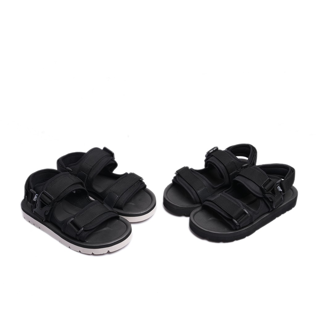 Alvis Full Black | Sendal Gunung Original  Santai Kasual Pria Lokal Sandal Footwear | FORIND x Jack