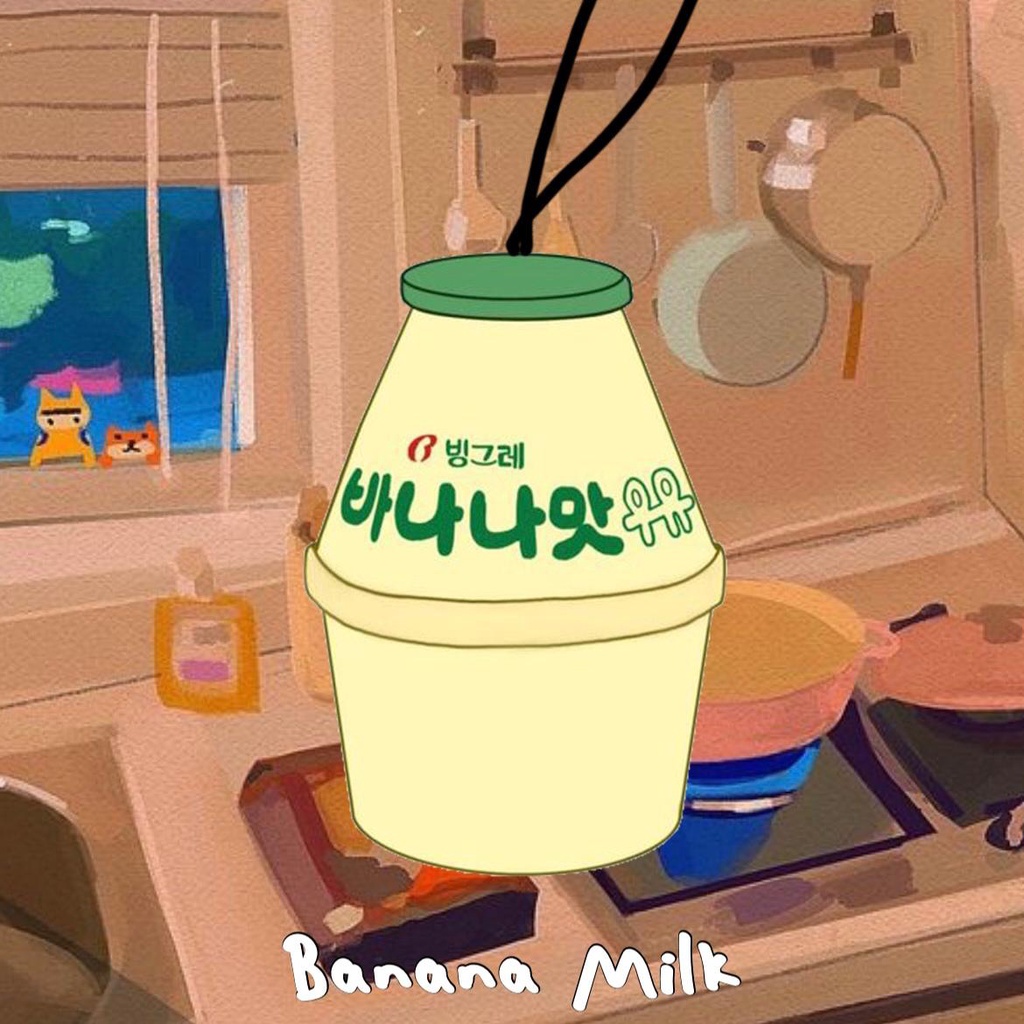 SYSCENT AIR FRESHENER BANANA MILK | Parfum Mobil / Pewangi Ruangan / Pewangi Mobil / Pengharum Mobil |