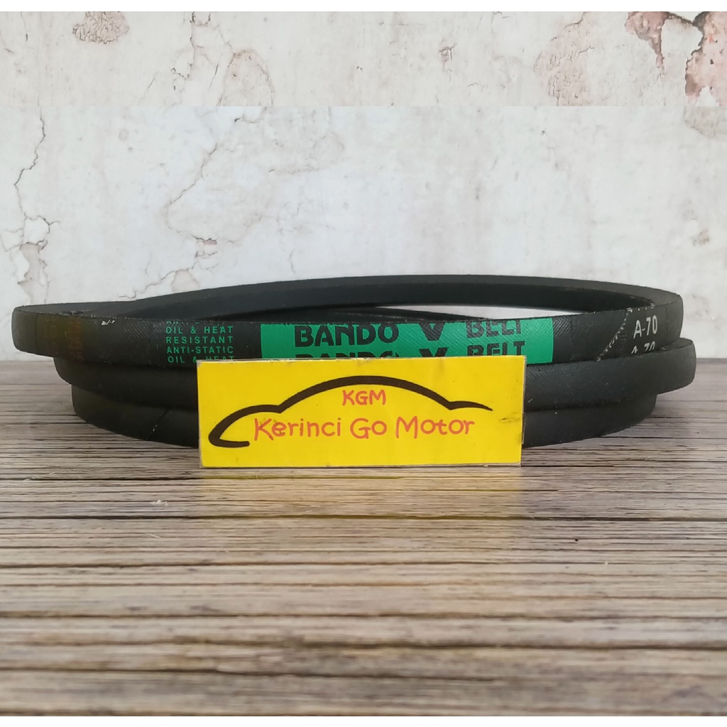 BANDO VAN BELT A-70 V BELT TALI KIPAS A70 FAN BELT VANBELT POLOS A-70