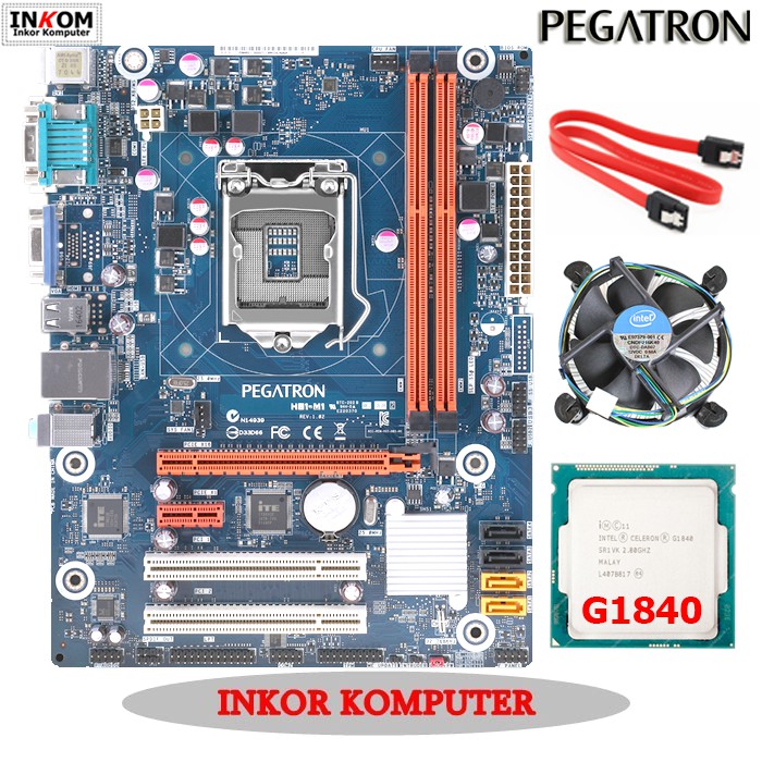 Motherboard Mainboard Mobo H81 OEM LGA 1150 + CPU Pentium G1840