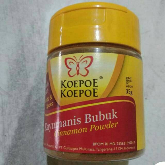 

KayuManis Bubuk/Cinnamon Powder Koepoe Koepoe 35 gr