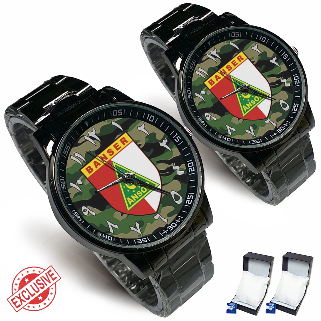 Jam Tangan Rantai Couple ANSOR BANSER (Awesome)