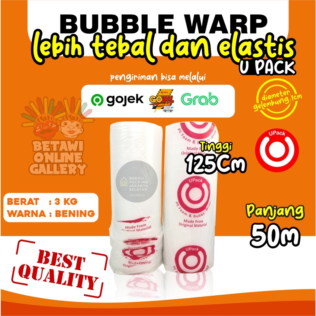 Bubble Wrap Murah Upack 3 KG