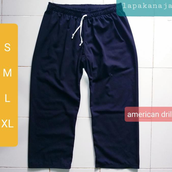 READY-STORE CELANA PANGSI / SILAT / SIRWAL / SERAGAM SILAT HITAM POLOS - M