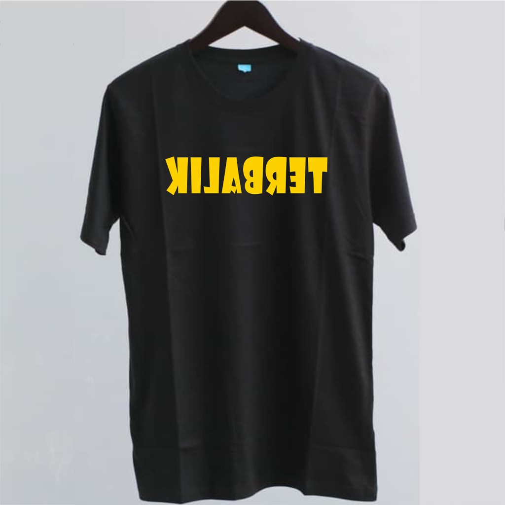 MURAH KAOS SABLON TERBALIK COMBED 30S