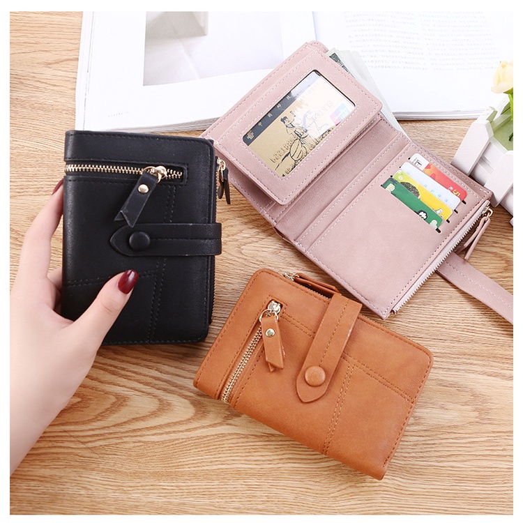 Khatin Dompet Pendek Wanita / Remaja / Dewasa / Dompet Lipat / Terbaru 2022 / Murah / Terbaik / Import -528