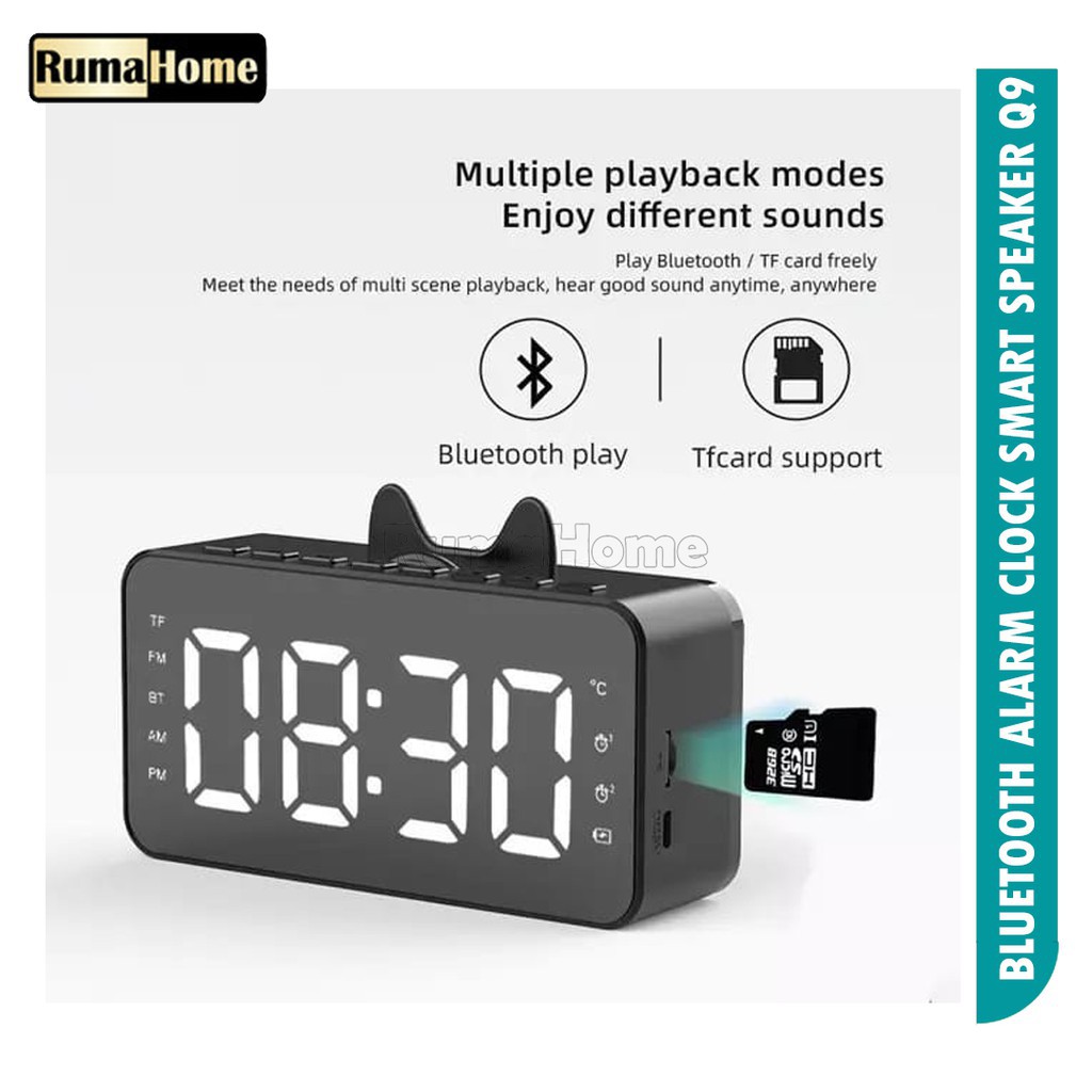 Speaker Jam Digital Fleco Fleco Q9 Bluetooth - radio - usb - Alarm