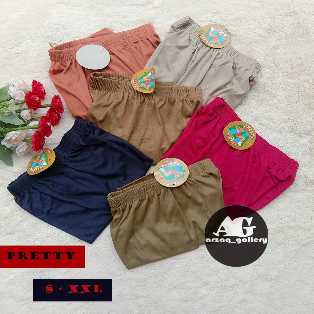 [ Grosir 6 Pcs ] CELANA STREET PRETTY Celana Short Wanita Pretty pakaian dalam