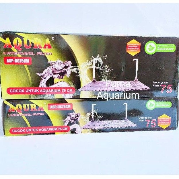 UNDERGRAVEL Filter 75 AQUAMAN/AQURA UG75CM AQUARIUM AQUASCAPE