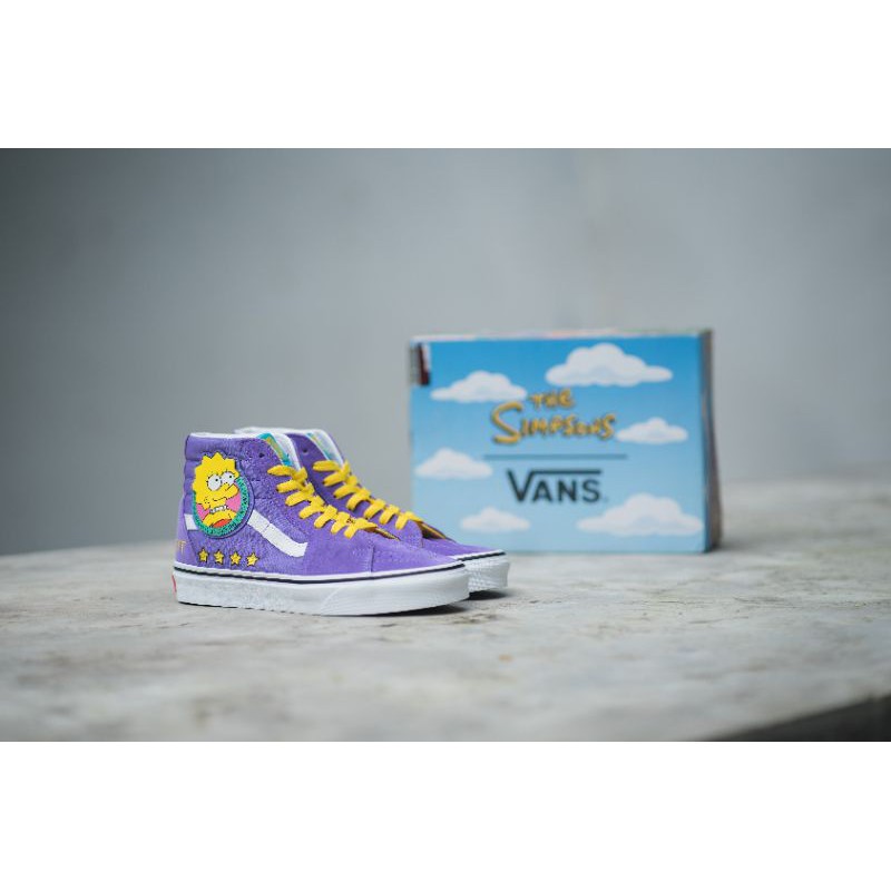 Vans Sk8 hi the Simpsons Lisa 4 president