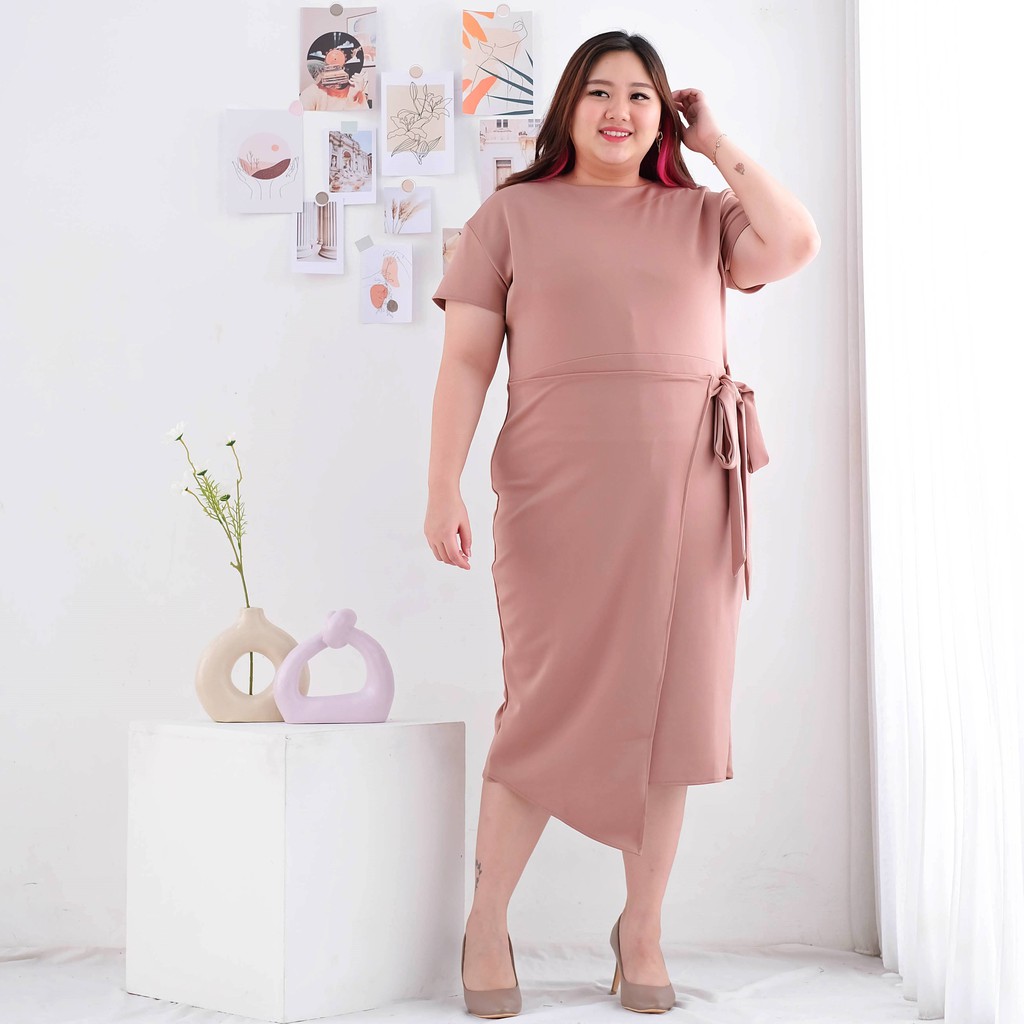 Jual Hanbai - Mary Dress Big Size Indonesia|Shopee Indonesia