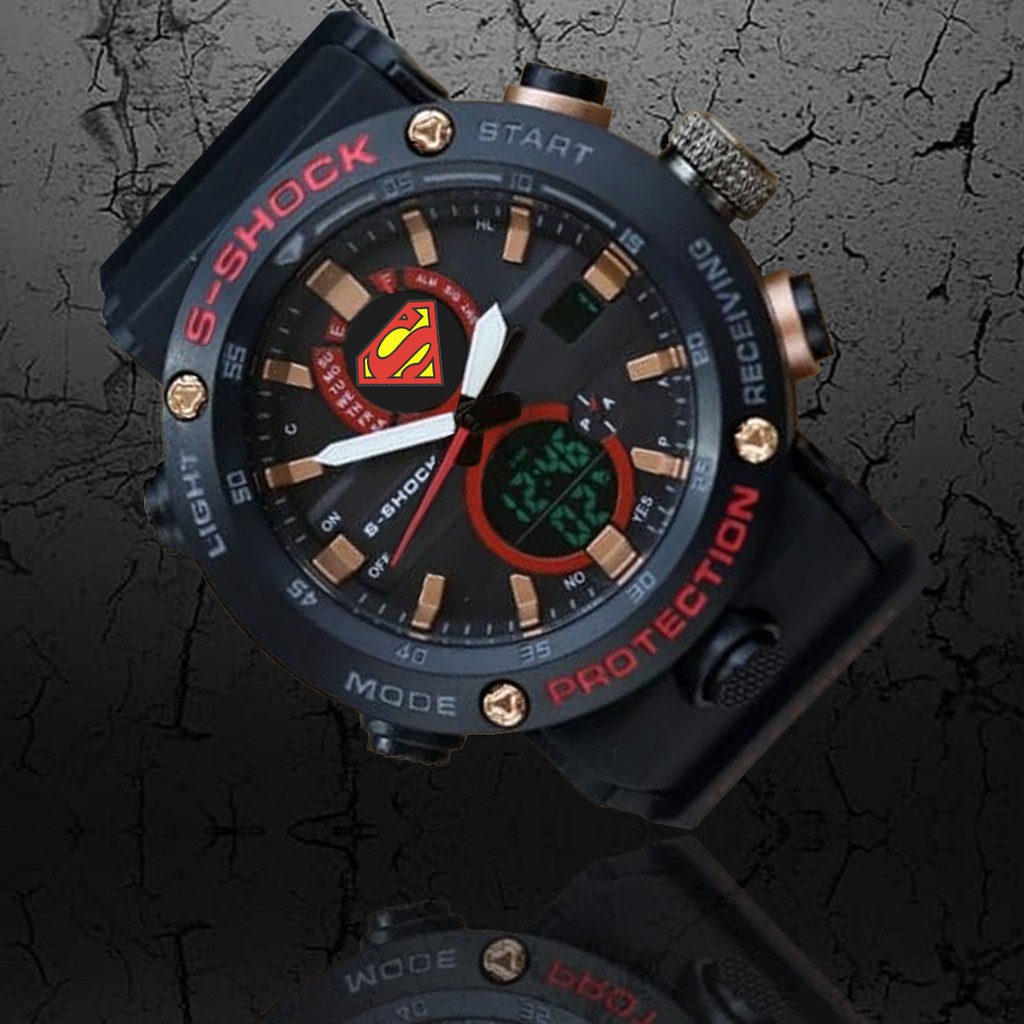 (WATER RESIST) Jam Tangan SUPERMAN DT - EXCLUSIVE