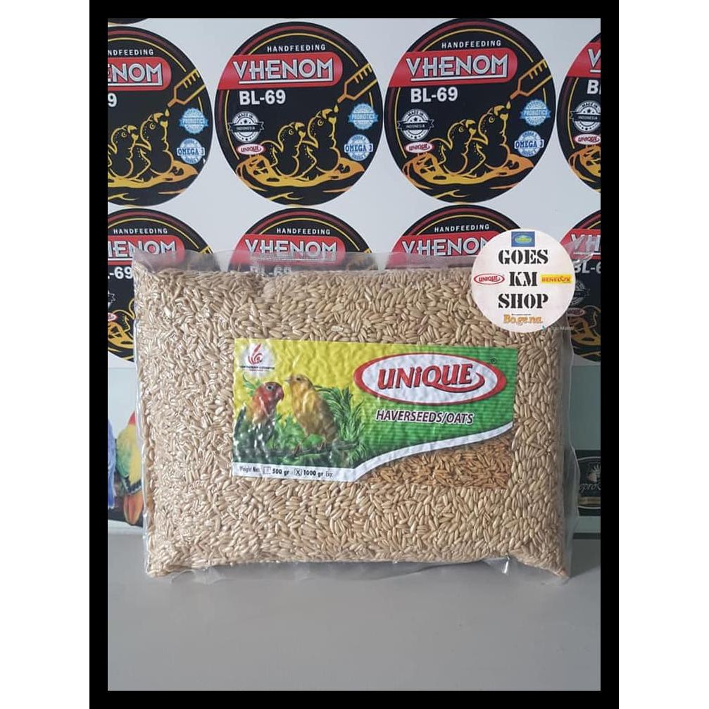 

Haverseeeds/Oats 1 Kg(Biji Haver Kupas) - Benelux Terbaik