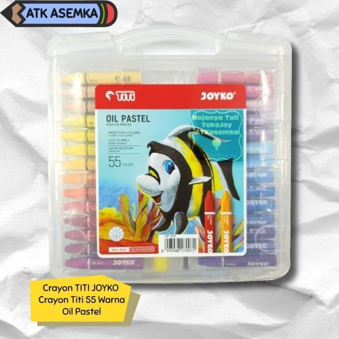 Crayon Titi 55 Warna / Krayon Titi 55 Warna