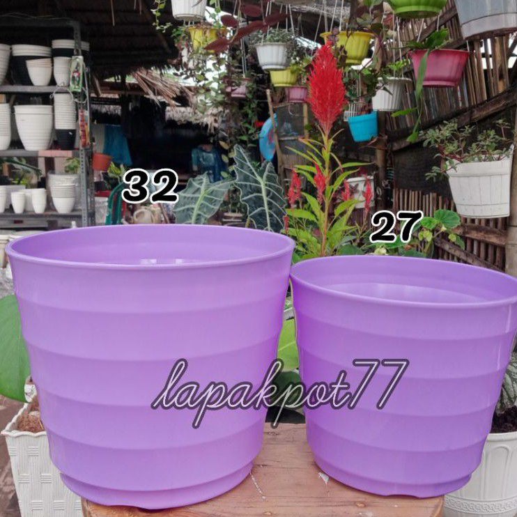 Jual POT TANAMAN POT BUNGA MADO 27 DIAMETER22 5CM Shopee Indonesia