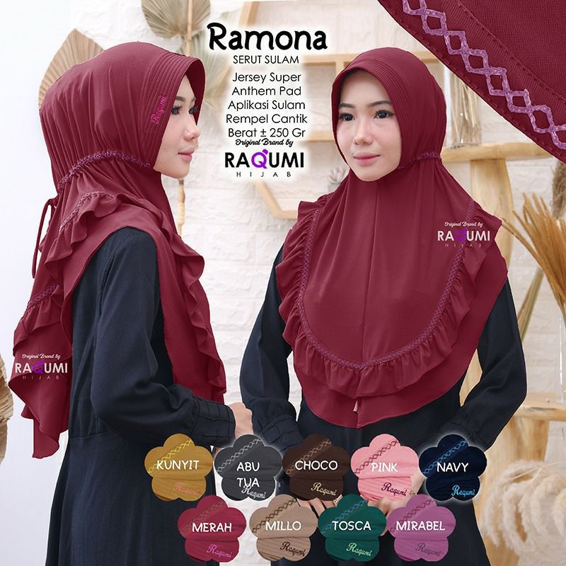 HIJAB INSTANT RAMONA AHFILL / ROMAN ARJUNA FARRAH