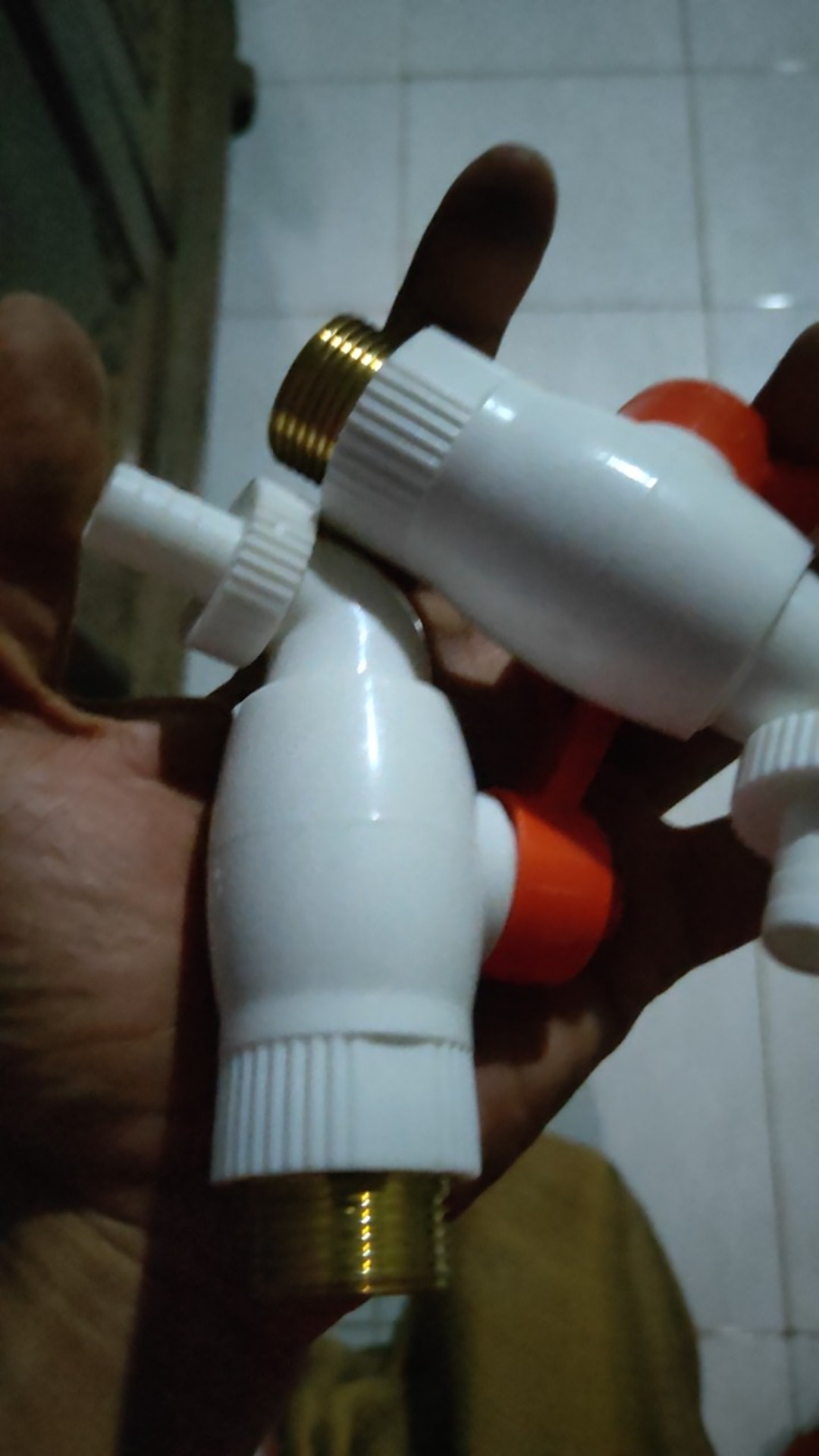 Kran Pvc Jumbo 3/4 Kran Taman Plastik Besar 3/4 Dim Kran Tembok Murah