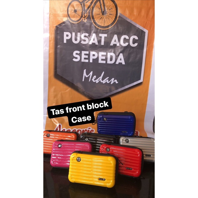 Tas frontblock sepeda lipat