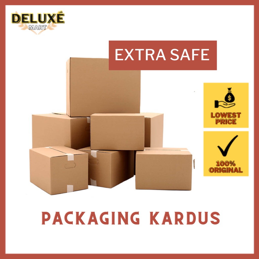 

Packaging Kardus - Pengiriman Extra Safe dan Aman