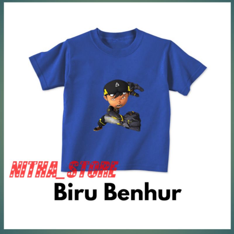 baju anak lucu, baju anak boboiboy, baju anak kartun