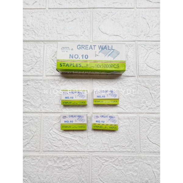 

Isi Straples Staples Steples Great Wall Kecil Murah Bisa COD