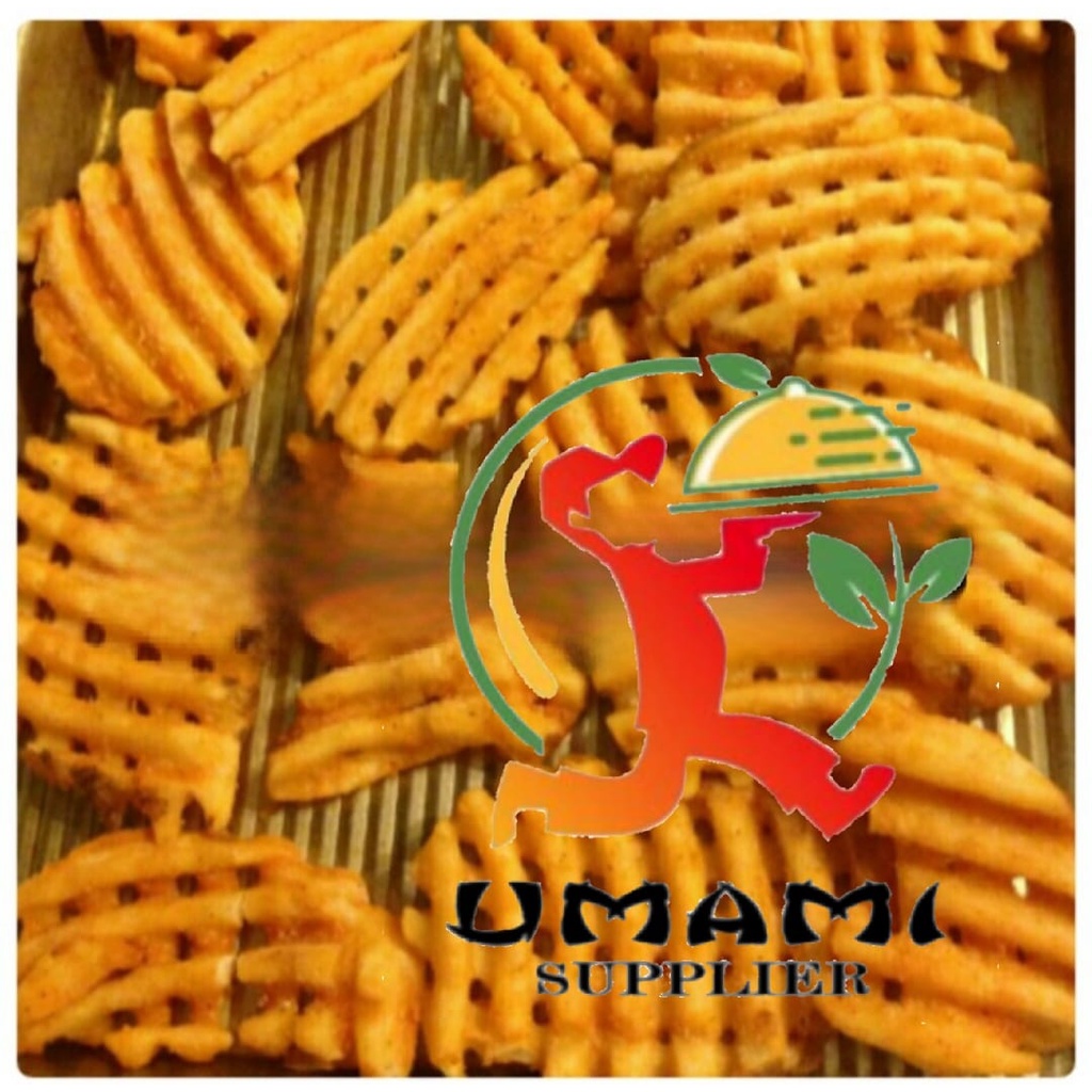 

Kentang Goreng Waffle