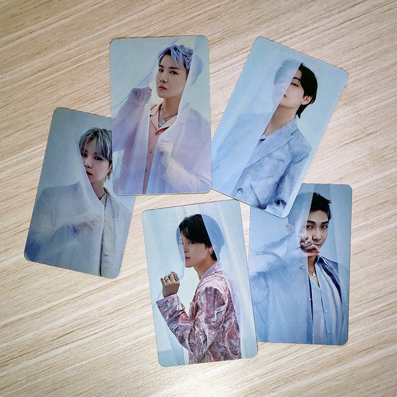 7pcs / Set Kartu Pos Desain BTS Ukuran Kecil