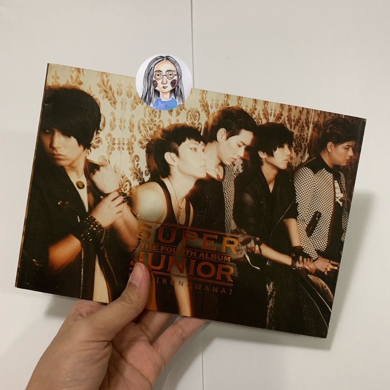 Super Junior The 4th Album Bonamana ver. A Indonesia License