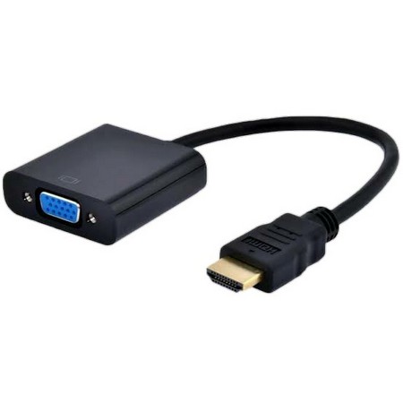 Converter HDMI TO VGA Dan Kabel VGA 1.5m (kabel+Converter)