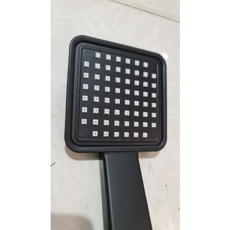 paket shower black hitam + kran cabang PROMO
