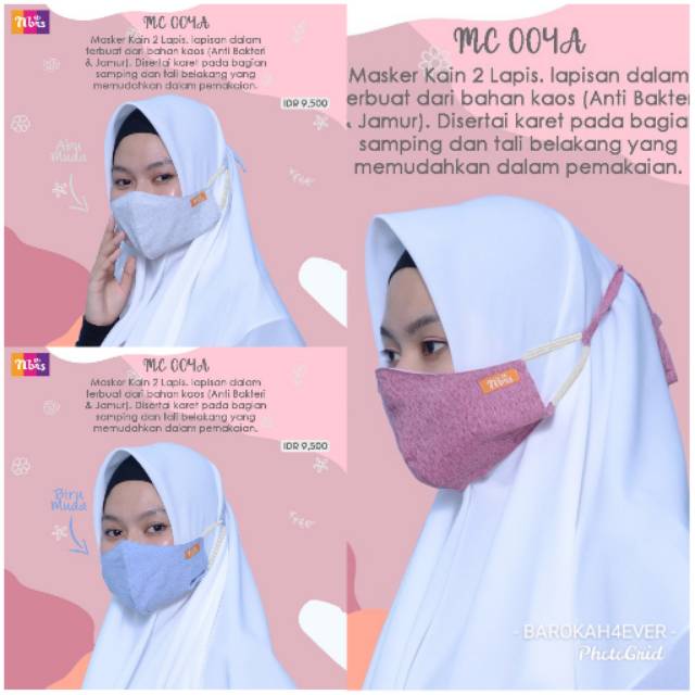 Masker NIBRAS MC 004 C (SOFT COLOUR)