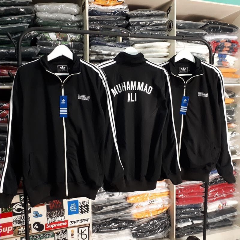 TRACKTOP ADIDAS MUHAMMAD ALI HIGH QUALITY CASUAL HYPE FASHION PRIA