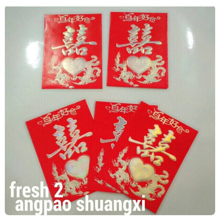 OFFICE & STATIONERY SURAT-MENYURAT CH668 3 CEBAN . ANGPAO SHUANGXI