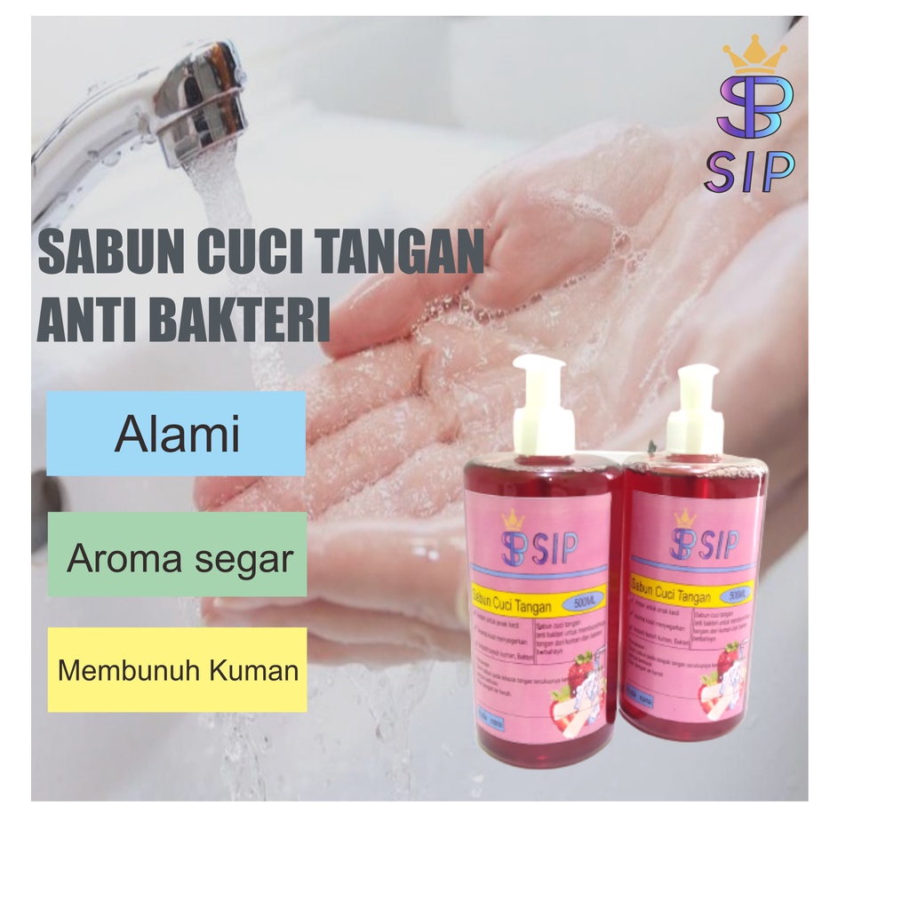 Sabun Cuci Tangan / Hand Soap Antiseptik Antibacterial / Strawberry