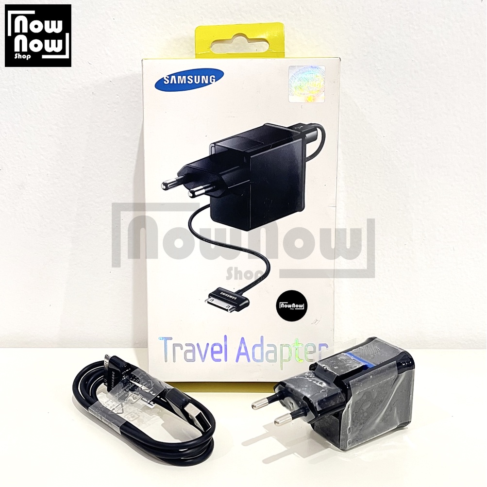 Charger Samsung Galaxy Tablet Tab 1 / 2 / 7 / 7,7 / 8,9 / 10,1 / P1000 P3100 P3200 P5100 P5200 P6200 N8000 Travel Adapter Charger Carger Casan Cas FullSet Original